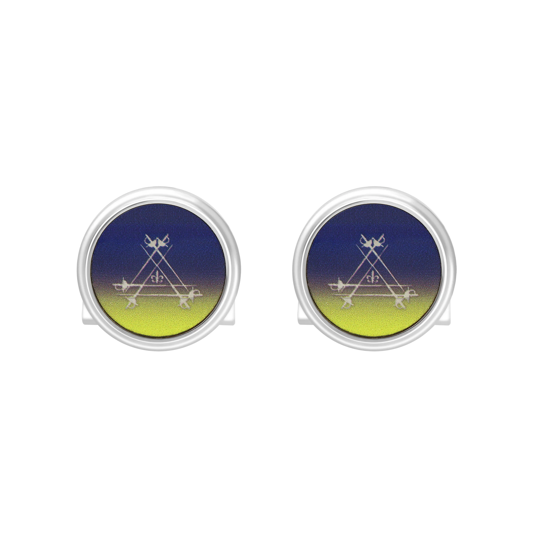 Boutons de manchette rond - Image 3