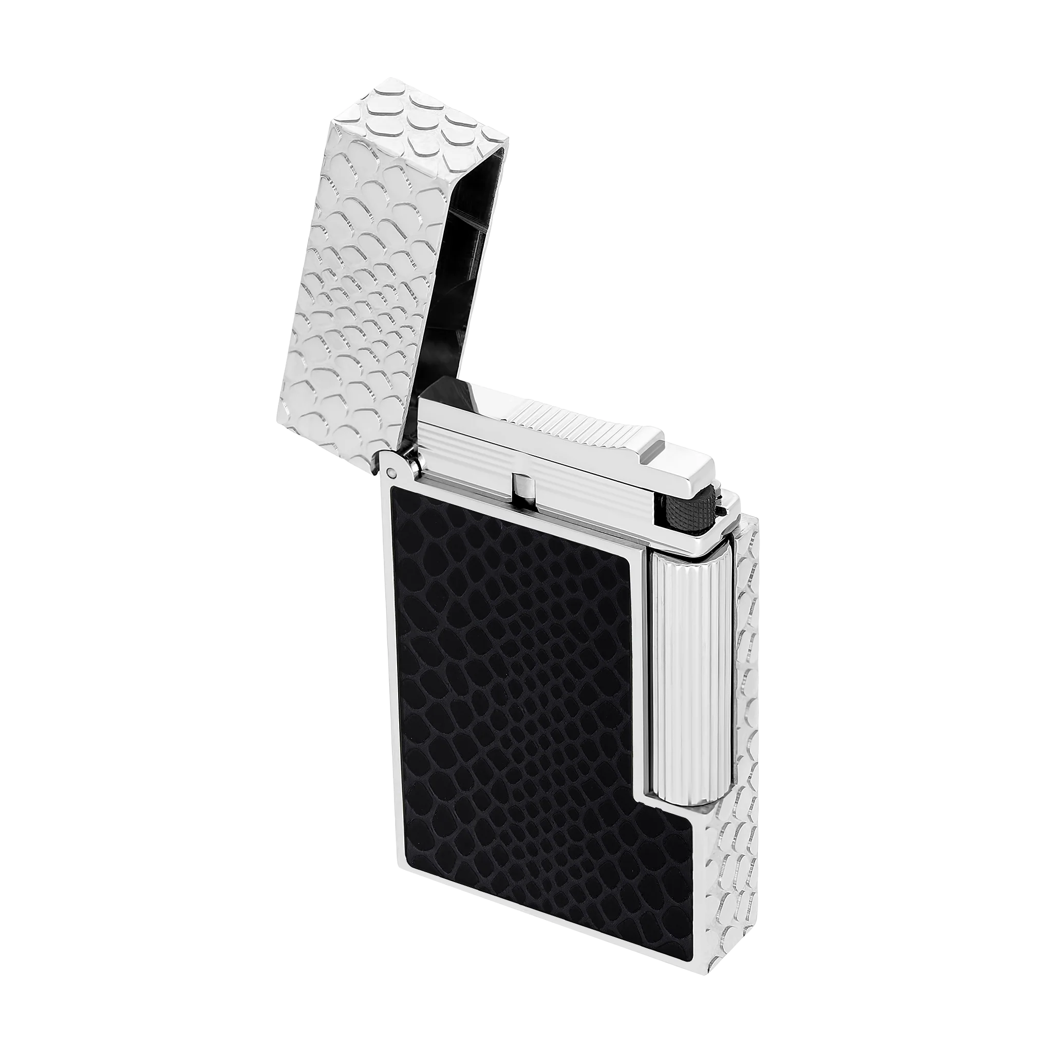 Briquet Guilloché sous laque - Image 4